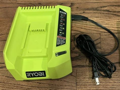 ryobi battery charger flashing red and green